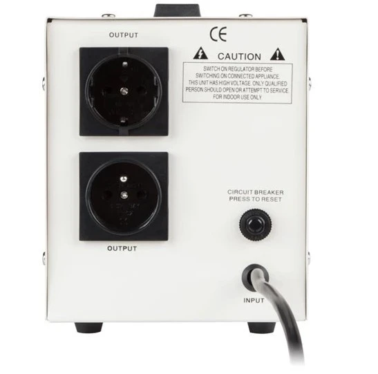 Estabilizador Automatico De Tension 1000VA 2 Estabilizador Automatico De Tension 1000VA - Imagen 2