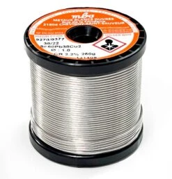 Estaño Trimetal MBO 1mm 250gr