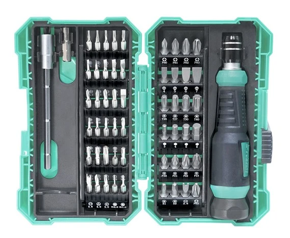 HRV7658 Destornillador Con 54 Puntas 2 HRV7658 Destornillador Con 54 Puntas - Imagen 2