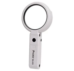 Lupa Led De Mano Con Soporte Articulado