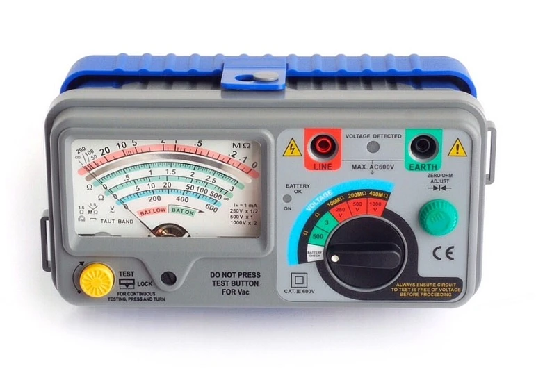 HIBOK 620 Medidor De Aislamiento Analogico 1 HIBOK 620 Medidor De Aislamiento Analogico