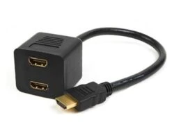 Adaptador HDMI Macho A 2 HDMI Hembra 0.2m
