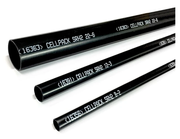 Tubo Termoretractil Negro Con Adhesivo 22:6mm 1 Tubo Termoretractil Negro Con Adhesivo 22:6mm