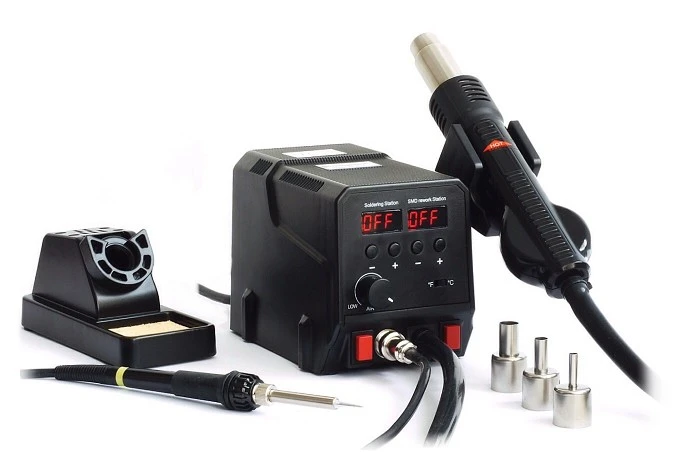 Estacion Soldadora Y De Aire Caliente ZD 1 Estacion Soldadora Y De Aire Caliente ZD